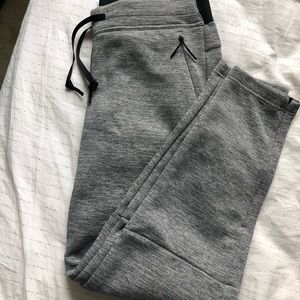 adidas sweatpants/trackpants grey womens size medium